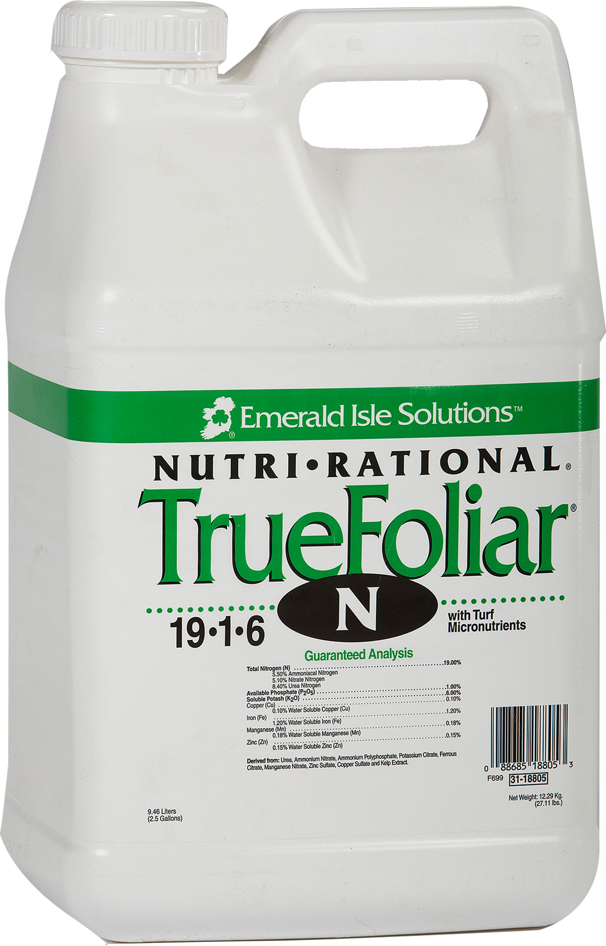 Emerald Isle True Foliar N 19-1-6 | LebanonTurf