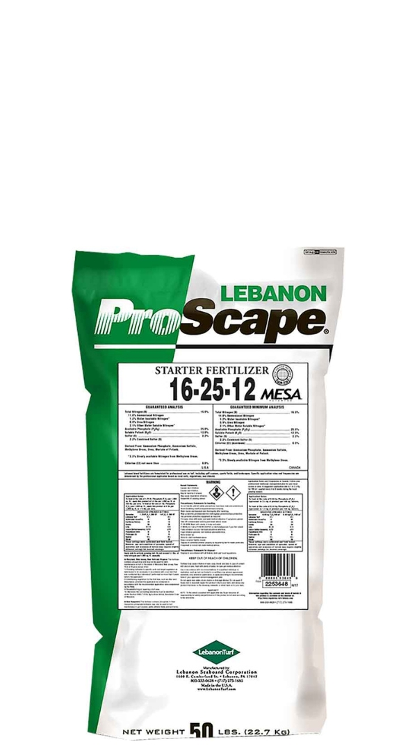 ProScape 16-25-12 25% MESA Starter Fertilizer | LebanonTurf